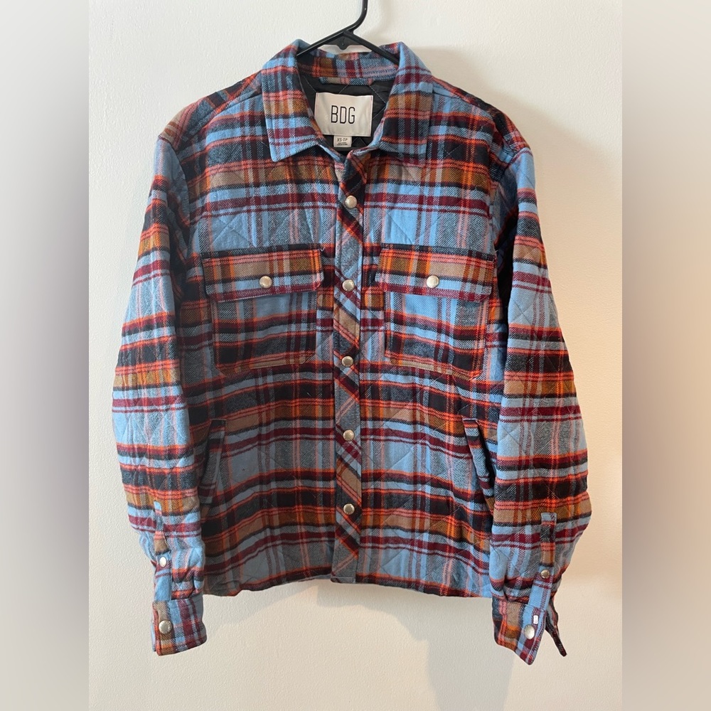 Men’s Plaid Shacket - Urban Outfitters BDG - NWT